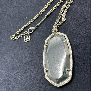 Kendra Scott Rae in Gold with Pyrite Necklace